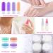 Vexillic 16-Piece Silicone Travel Bottles Set - 90ml BPA-Free Shampoo & Gel Containers - Perfect for Travel - Buy Online on GoSupps.com