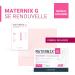 Densmore - MATERNIX G Pregnancy Vitamins - Folic Acid Pregnancy Supplement - Specific for pregnant women - Fatigue Memory and Immunity - 90 capsules - 3 month cure - Made in Europe - Buy Online on GoSupps.com