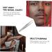 minkissy Tweezers Nose Hair Trimmer ingrown Hair Clippers Facial Hair brow Leg Hair Trimmer Nose Hair Tweezers Scissor Tweezers Nasal Hair Tweezer Hair Puller Stainless Steel Man Clippers - Buy Online on GoSupps.com