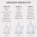 Buy Divine Cup Menstrual Cup Size S - Soft Reusable Medical Silicone | 100% Made in Germany | Clinically Tested | Available in 4 Colors | Eco-Friendly Period Solution - Buy Online on GoSupps.com