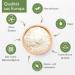 Inulin Powder Prebiotics Fiber 1100g | Vegan Chicory Root - Grown in Europe | Shop Now! - Buy Online on GoSupps.com