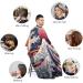 Japanese Ocean Wave Barber Cape - Water Stain Resistant Hair Cutting Apron | Professional Hairdressing Cape - Anti-Static & Durable | 56.7"x66.9 - Buy Online on GoSupps.com