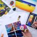 Aen Art Acrylic Paint Set - 16 Colors for Canvas, Wood, Fabric & Ceramic Crafts - Non-Toxic & Rich Pigments - Ideal for Beginners - Buy Online on GoSupps.com