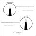 Soft Touch Stainless Steel Tweezers Set - 2 Count Black Slant and Point by Danielle Enterprises - Buy Online on GoSupps.com