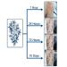 Realistic Semi-Permanent Tattoo Stickers for Men & Boys | Waterproof & Long-Lasting | 6 Sheets Christmas Gift 01 - Buy Online on GoSupps.com