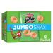 Kellogg's Apple Jacks Jumbo Snax Cereal Snacks, Lunch Box Snacks, Kids Gaming, Original, 5.4oz Box (12 Pouches)