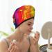 Rainbow Hair Towel Wrap - Quick Drying Towel Turban with Button | Ideal for All Hair Types - Buy Online on GoSupps.com