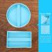 ARTIBETTER Resin Business Cards Holder Mold - 2pcs Handmade Epoxy Mold for Cards Storage and Craft Making | 10.5X7cm - Buy Online on GoSupps.com