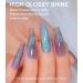 Cat's Eye Gel Nail Polish Set - 6PCS Crystal Snowligh Sparkle Shimmer UV Soak Off Gel Polish with Magnetic Stick - Buy Online on GoSupps.com