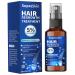 5% Minoxidil Hair Growth Serum For Men and Women 60Ml Hair Regrowth Treatment Spray For Stronger Thicker Longer Hair Help to Stop Thinning and loss hair 1 Month supply Black*1