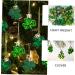 Zerodeko Shamrock Hanging Baubles 36pcs Pendant Four Leaf Ornaments Shamrock Pendants Charm Amulet - Buy Online on GoSupps.com