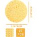 20 PCS Turmeric Cleansing Pads Reusable Facial Sponges Soft Absorbent Tumeric Pads Multipurpose Turmeric Face Pads for Daily Facial Cleansing Makeup Remover - Buy Online on GoSupps.com
