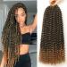 Passion Twist Hair Passion Twist T27.6 Packs 18 Inch 45.5 cm Passion Twist Hair Faux Locs Crochet Hair Yddm Synthetic Hair Extensions Passion Twist Crochet Braids Hair T1B-27# 6 Packs Economy Pack T1B-27# 6Packs-Economypackage
