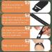 Konohan 6 Pcs Adjustable Acupressure Motion Sickness Bands | Waterproof Relief Bracelets for Seasickness & Car Sickness - Black/Gray/White - Buy Online on GoSupps.com