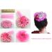 Ballet Hair Bun Cover for Girls and Women - HipGirl Crochet Dance Hair Net Accessories - Buy Online on GoSupps.com