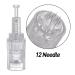 Buy Bowka 12 Pins Microneedling Pen - Replacement Needles & Adjustable Thread Slot for Auto Electric Dermapen | International Shipping - Buy Online on GoSupps.com