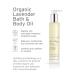 Kerstin Florian Organic Lavender Body Oil - Nutrient-Rich Moisturizer with Vitamin E, Coconut & Jojoba Oil - Natural Essential Oils for Massage & Muscle Relaxation (3.4 fl oz) - Buy Online on GoSupps.com