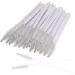 XZEIT Mascara Wands 100Pcs Disposable Eyelash Brushes Eye Lash Eyebrow Brow Applicator Spoolie Micro Brush mascara applicator Cosmetic Makeup Brush Tool Kits (White 100pcs)