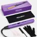 Mnsyflns 2-in-1 Ceramic Hair Straightener & Curler Purple - Lightweight Styler for Women & Girls, Temperature 120-200 - Buy Online on GoSupps.com