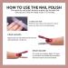 TBeautfave Matte Nail Varnish White Nail Polish Quick Dry Nail Polishes Long Lasting No Need Cure Nail Polish Velvet Finish Highly Pigmented Non Toxic DIY Nail Art Manicure - Buy Online on GoSupps.com