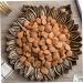 Zerodeko Plant Decor Jewelry Tray Snack Fruit Trays Jewelery Dessert Tray Dried Fruit Plate Round Jewelry Box 18*18 cm As Shown - Buy Online on GoSupps.com