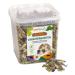 Petifool herb garden 400g - supplementary food for rodents - natural rodent food for rabbits guinea pigs hamsters chinchilla & more - without artificial additions - 100% natural food