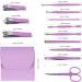 Fahani 168W LED UV Nail Lamp for Gel Polish | Professional Nail Dryer with 36 UV Lights & Infrared Sensing | 4 Timers | Includes 12 Pcs Manicure/Pedicure Set | Portable Nail Art Curing Lamp - Buy Online on GoSupps.com