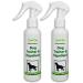 2 Pack Dog Trainer & Repellent Spray. Tried & Trusted Blend. Adult Dogs & Puppies. Indoor & Outdoor. 100% Natural Ultra-Effective & Safe. Helps Stop & Deter Chewing Fouling Digging & Destroying.