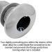 iSure Marine Stainless Steel 1 Barbed Straight Thru-Hull Drain Connector with Nut - Boat Plumbing Fittings for Boats, Yachts, Marine - Buy Online on GoSupps.com