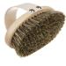 Starmann Beech Wood & Horsehair Body Brush - Dry Massage & Spa Hand Brush for Breast Care - Buy Online on GoSupps.com