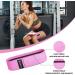 Kcross Barbell Squat Pad Set for Women - Includes 7Pcs Pad, Ankle Straps, Resistance Bands, Carry Bag - Pink Gym Equipment Accessories - Buy Online on GoSupps.com