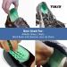 Tulis Heavy Duty Heel Cups - Shock Absorption for Plantar Fasciitis & Heel Pain - Made in USA - Green - 1 Pair - Buy Online on GoSupps.com