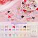 3D Nail Bow Charms & Pearls Set - 16 Colors Cute Bow Decor & Half Pearls with UV Glue - Perfect for Nail Art Decoration - Buy Online on GoSupps.com