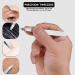 Professional Travel Manicure Set - 5-Piece Stainless Steel Nail Clipper Kit for Men & Women - Includes Grooming Tools Beauty Scissors & Tweezers (Silver Green) | International Shipping Available - Buy Online on GoSupps.com