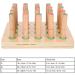 Finger Exercise Board Orthopedic Wooden Insert Board Finger Exercise Board for Stroke and Hemiplegic Patients(S) - Buy Online on GoSupps.com