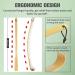 Curved Bamboo Back Scratchers for Men and Women - Heavy-Duty Handle - Best Gift for Anyone Needing Longer Reach - Buy Online on GoSupps.com