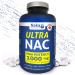 Naka Platinum Ultra NAC (N-Acetyl-L-cysteine) Max Potency 1000 mg per tablet - BONUS SIZE 180 tablets (150+30 FREE)