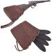 WAYNES DOG Leather Canvas Slip-On Recoil Pad | Non-Slip Buttstock Extension for Rifles & Shotguns - Brown | Shop Internationally - Buy Online on GoSupps.com