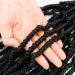 6 Pack Bomb Twist Crochet Hair 10 Inch Spring Twist Braids - Pre looped Synthetic Hair Extensions for Women - 1B Color - Buy Online on GoSupps.com