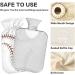 NAANLE BASSELAL Softball Heat Bottle - 1L Transparent Warm Water Bottle for Bed Hand & Feet Warmer Pain Relief & Cold Therapy - Buy Online on GoSupps.com