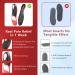 High Arch Support Plantar Fasciitis Insoles for Men & Women - Orthotic Foot Pain Relief & Comfort for Sport, Work, and Athletic Shoes - Men's 9-10.5 / Women's 10-11.5 - Buy Online on GoSupps.com