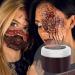Ultimate Halloween Zombie Makeup Kit | 6 Colors SFX Bruise Palette Scar Wax Fake Blood & Tools for Demonic Cosplay - Buy Online on GoSupps.com