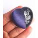 Manekieko Purple Cats Eye Palm Worry Heart - 40mm Healing Crystal Love Stone | International Shipping - Buy Online on GoSupps.com