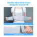 Solmyr Rib Injury Belt - Chest Binder for Sternum, Rib, and Muscle Support - Large Size - Buy Online on GoSupps.com