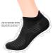 Unisex Black Compression Running Ankle Socks (6 Pairs) - Large-X-Large - Buy Online on GoSupps.com