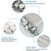 Candle Wicks 100 Pcs 6 inch with Wick Stickers & Wooden Centering Device for DIY Candle Making - Buy Online on GoSupps.com