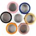 Zeoabsy 100 Pcs 60ml Gold Aluminum Tin Cans with Screw Cap & Viewing Window for DIY Ointments Candles Cosmetics & Shaving Soap - Perfect for International Shipping - Buy Online on GoSupps.com