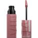 Maybelline New York Lip Colour Smudge-free Long Lasting up to 16h Liquid Lipstick Shine Finish SuperStay Vinyl Ink 110 Awestruck 105 Golden