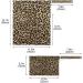 JUMBEAR Brown Leopard Print Wet Dry Bag Set - Waterproof Reusable Organizer for Baby Cloth Diapers, Swimsuits, and Gym Gear - 2PCS - Buy Online on GoSupps.com