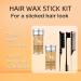 MULAFEE 2 Pack Hair Wax Stick with Hair Comb Set Wax Stick for Smooth Hair Wigs Non-Greasy Styling Wax for Fly-Away and Edge Frizz 3 Pcs Slick Brush Set - Buy Online on GoSupps.com